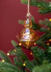 Ice Tear Bauble in Gold