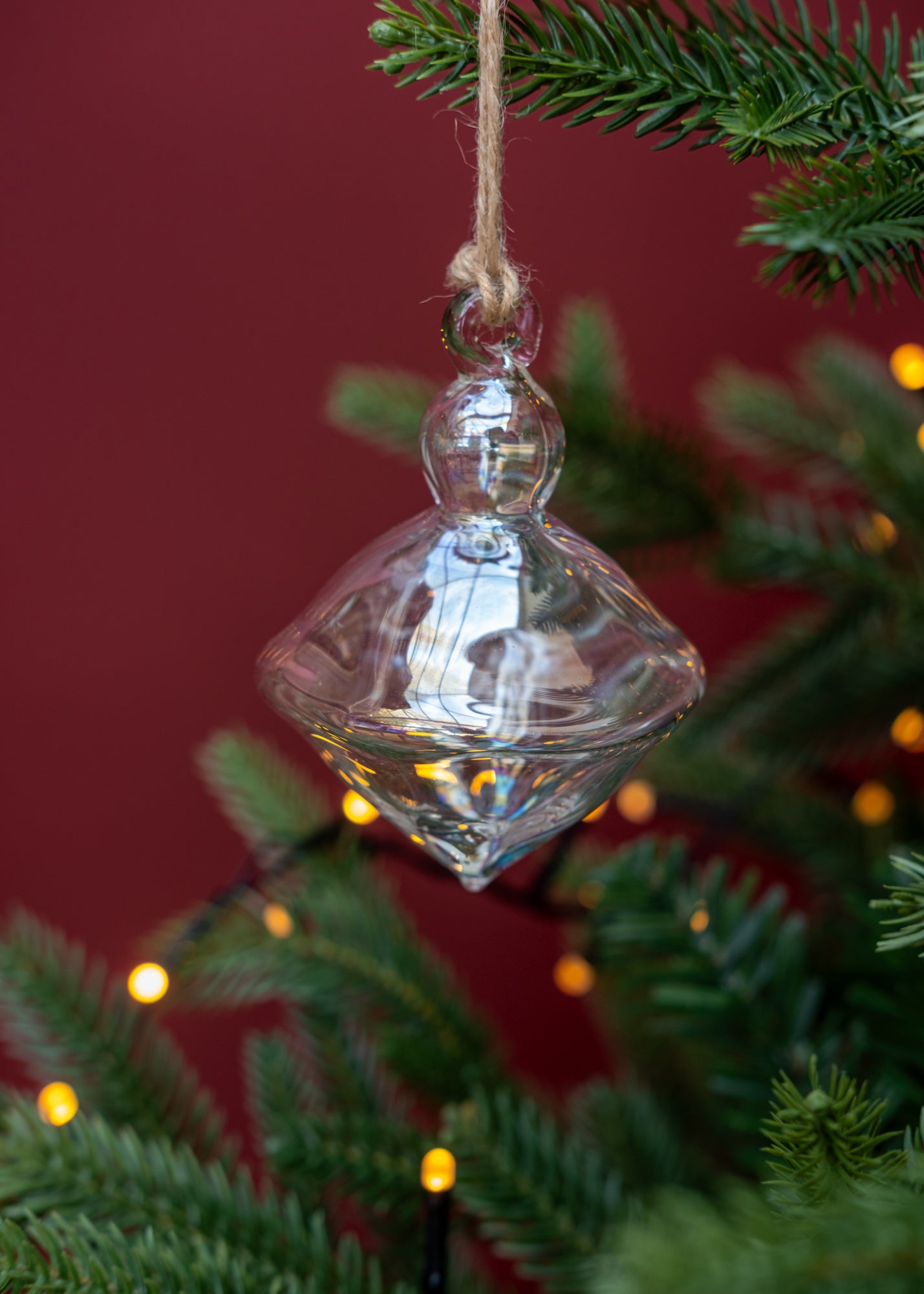 Ice Tear Bauble in Pearl