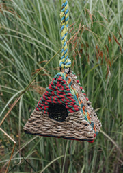 Rainstick Triangular Woven Bird Nester