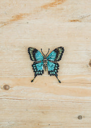 Sea Green Swallowtail Brooch