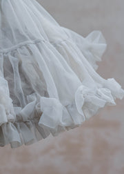 Bob & Blossom Tutu in Pale Grey