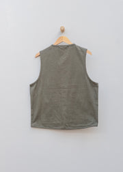 Universal Works Four Pocket Gilet in Olive