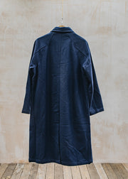 Universal Works Mowbray Mac Coat in Navy