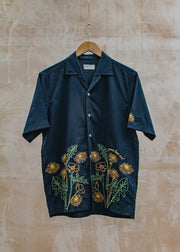 John Smedley Minari Shirt in Navy