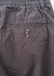 Universal Works Micro Canvas Oxford Pant in Brown