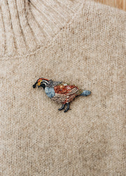 Trovelore Trovelore Valley Quail Brooch