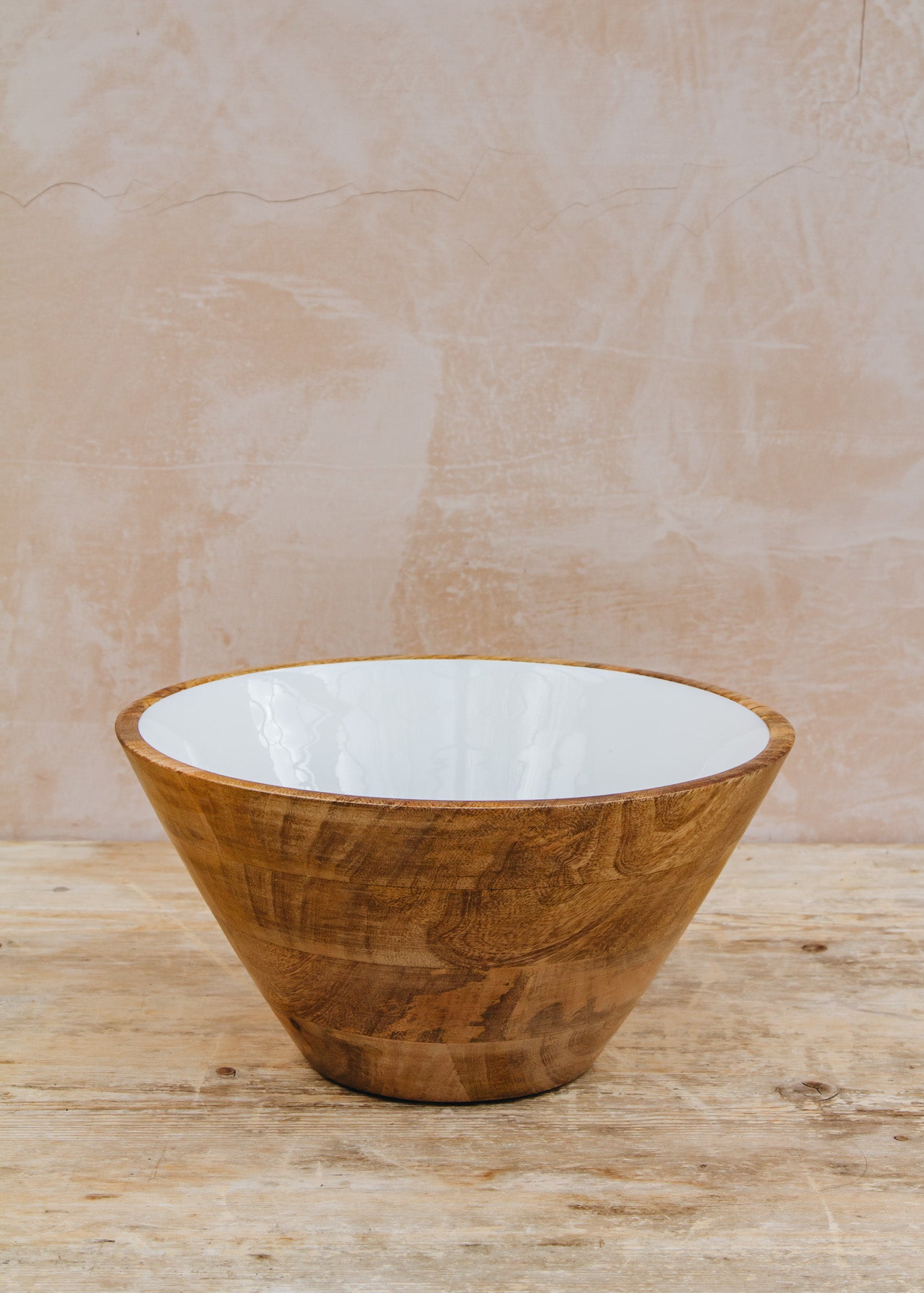 Van Deurs Mango Bowl in White, 30x15cm