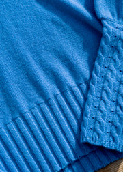 Van Kukil Alina Mutton Sleeve Jumper in Déjà Vu Blue