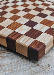 Legnoart Vega Chopping Board in Natural Oak and Thermo Wood