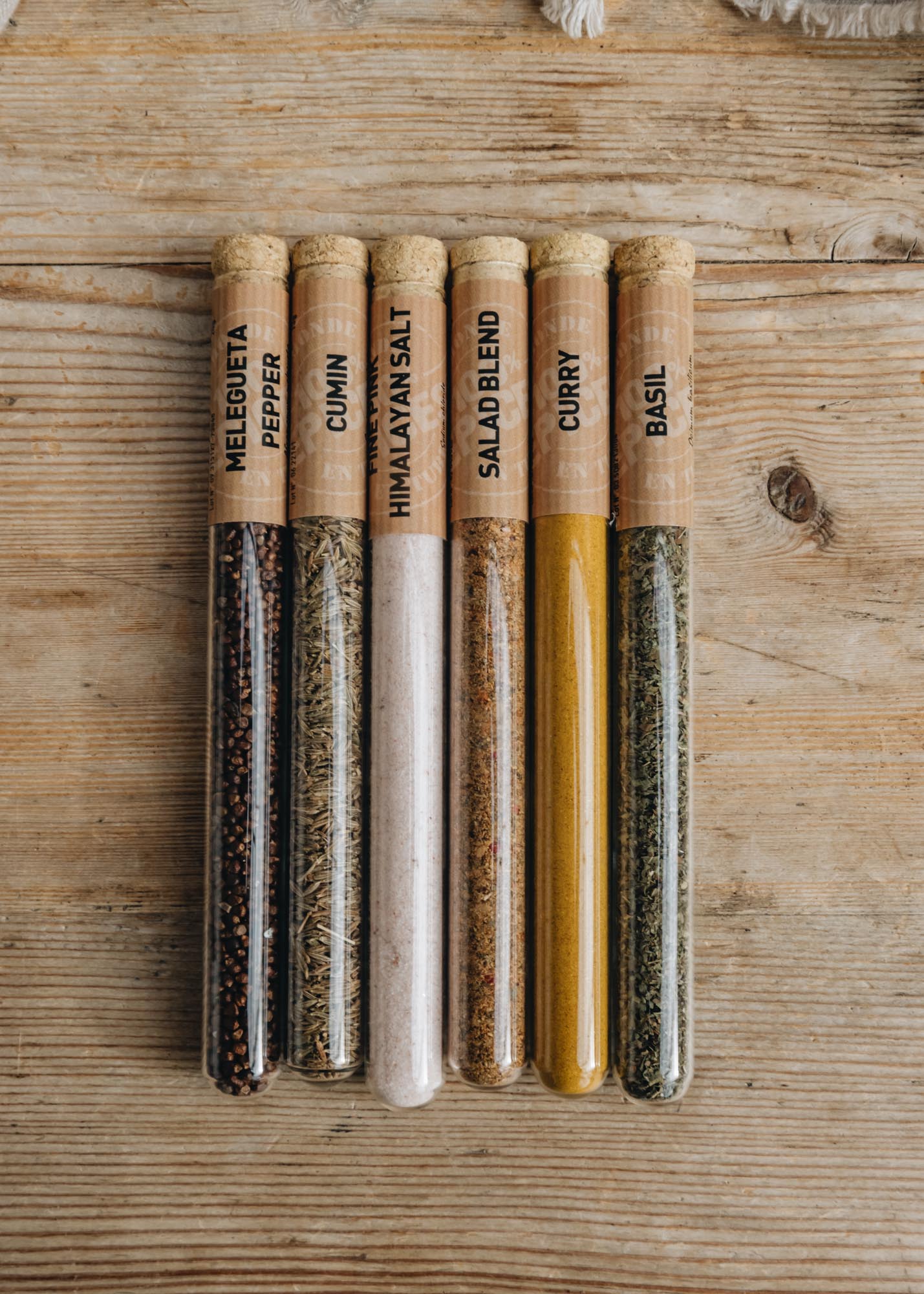 Le Monde en Tube Vegetables Spice Box | Burford Garden Co.