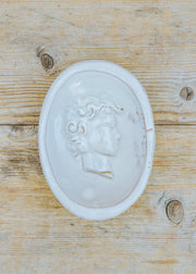 Abahna Men's White Soap Dish