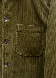 Vétra Corduroy Bomber Jacket in Ash