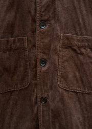 Vétra Corduroy Bomber Jacket in Ash