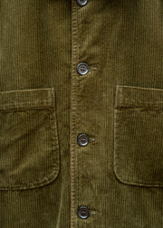 Vétra Corduroy Bomber Jacket in Otter