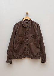 Corduroy Bomber Jacket in Otter