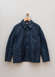 Vétra French Moleskin Jacket in Navy
