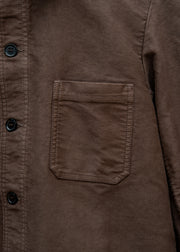 Vétra French Moleskin Jacket in Otter