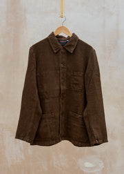 Linen Chore Jacket in Date
