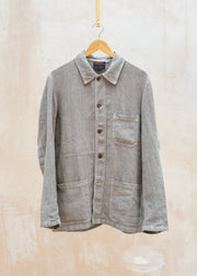 Linen Chore Jacket in Rigging