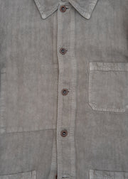 Vétra Linen Chore Jacket in Rigging