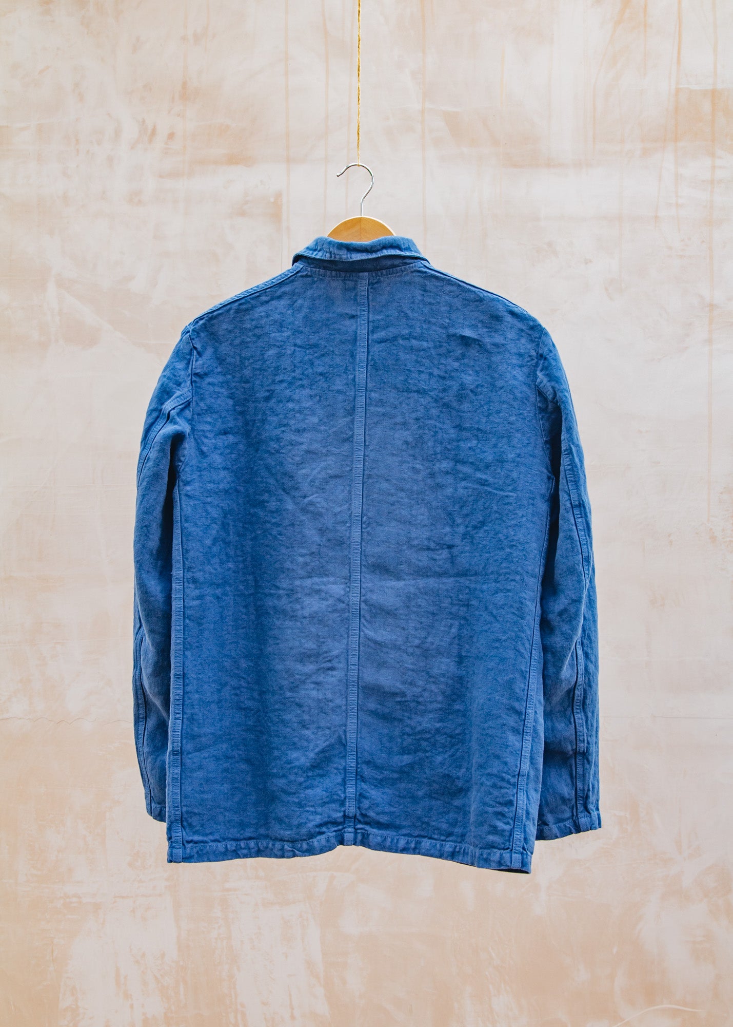 Vétra Linen Jacket in Peacock