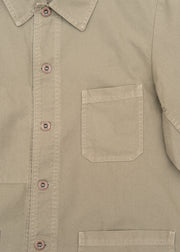 Vétra Organic Double Weave Twill Jacket in Clay