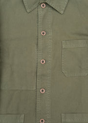 Vétra Organic Double Weave Twill Jacket in Jade