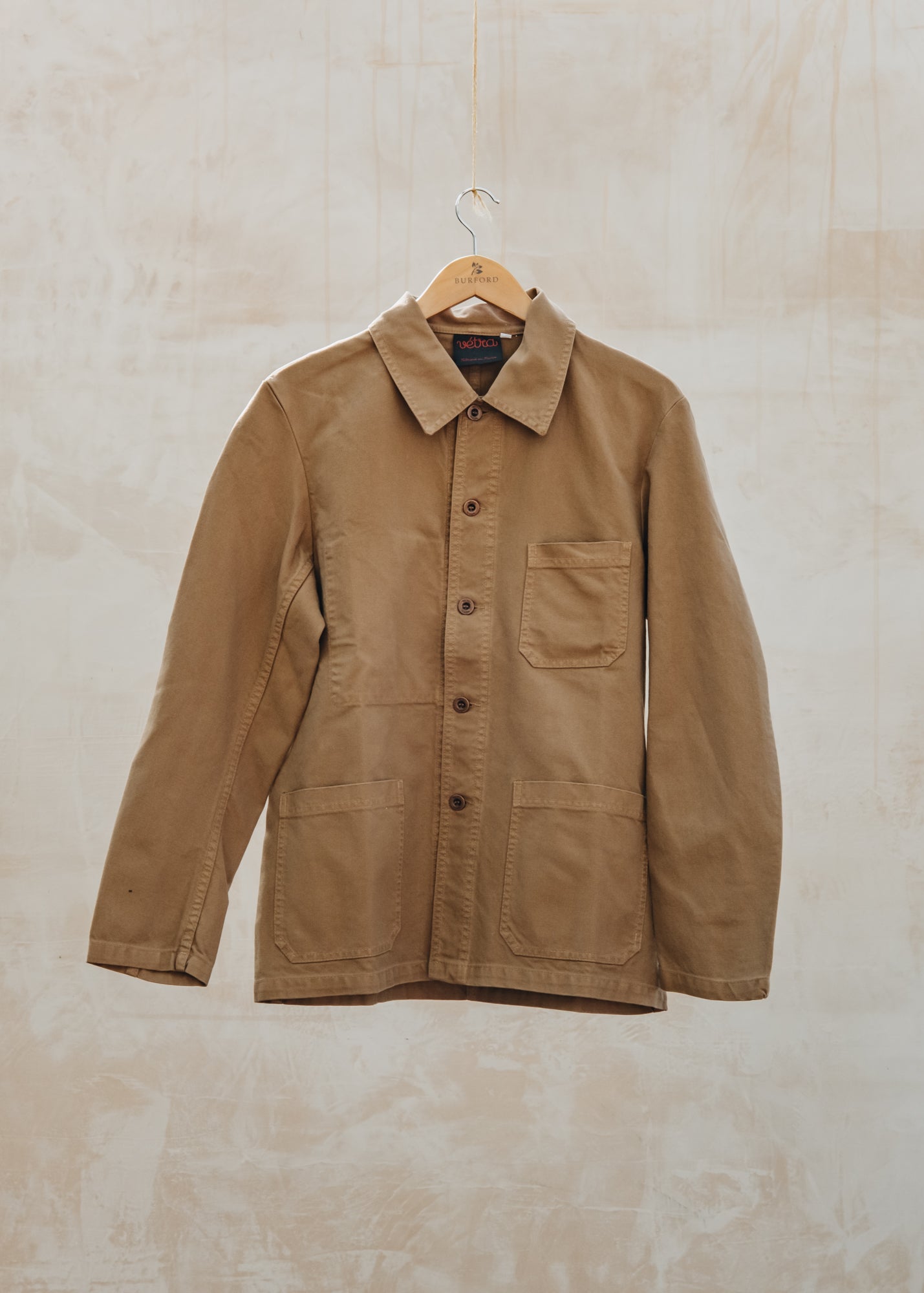 ❁☽★Archi ORGANIC TWILL TAB JACKET Vétra Organic Twill Jacket in Dune – Burford Garden Co.