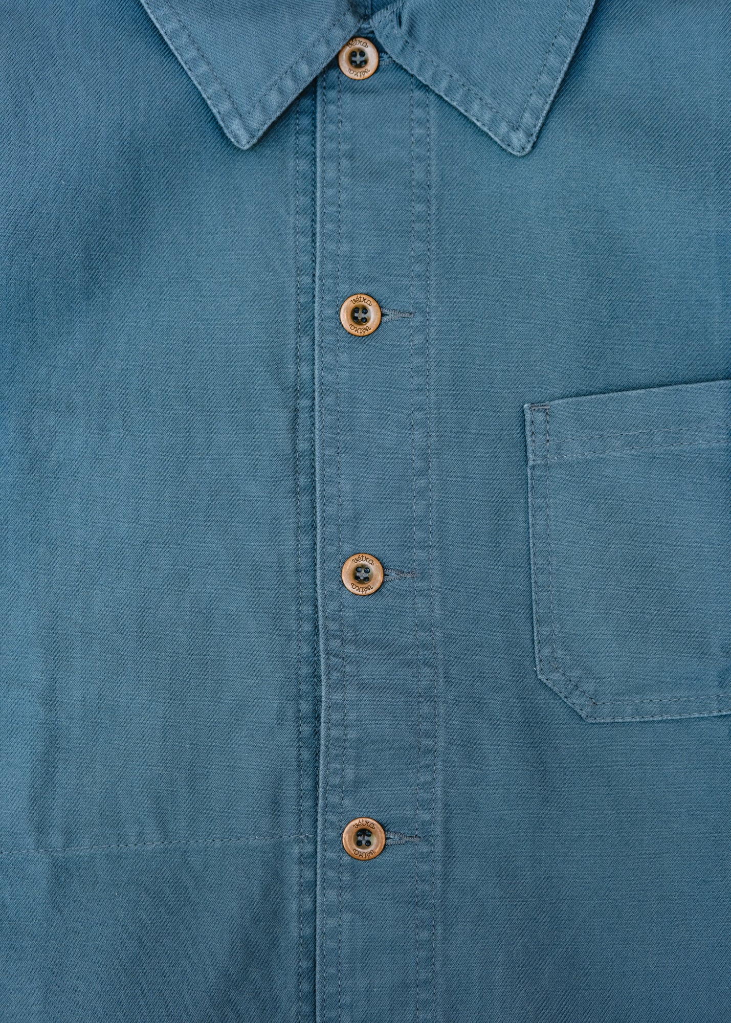 Vétra Organic Twill Jacket in Slate