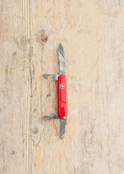 Recruit Swiss Army Knife in Red, 84mm