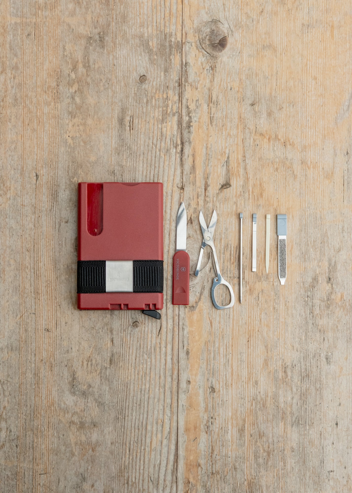 Smart Card Wallet in Iconic Red