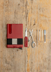 Smart Card Wallet in Iconic Red