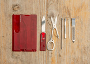 Swiss Card in Classic Red