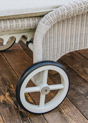Vincent Sheppard Safi Sunlounger with Arms and Cushion