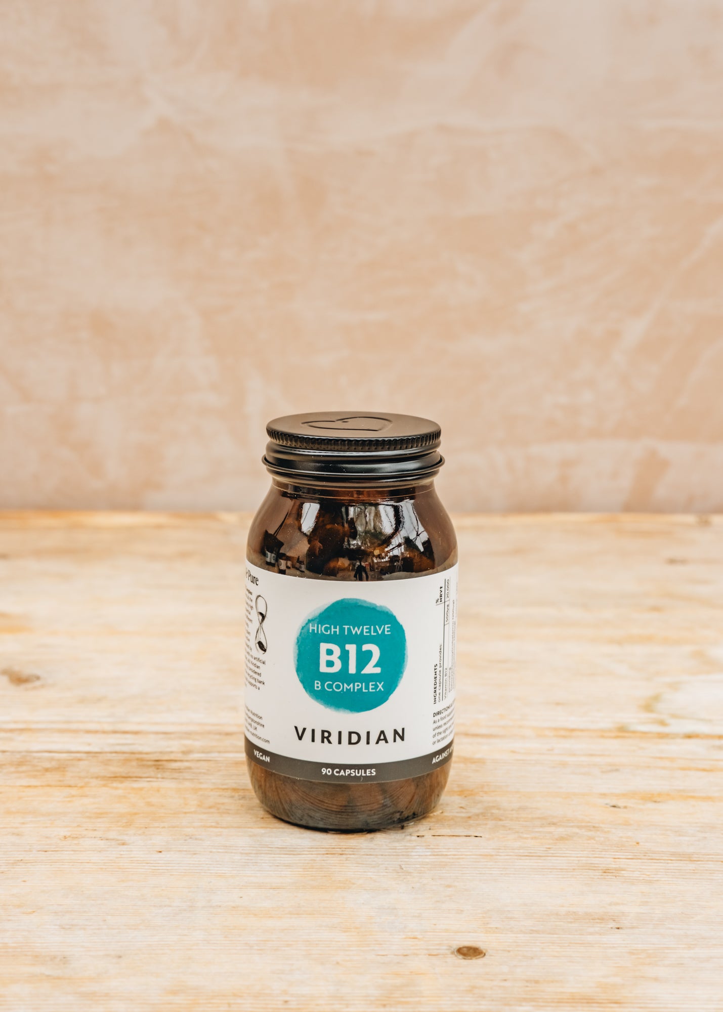 Viridian High Twelve B5 B-Complex and Vitamin C, 90 capsules