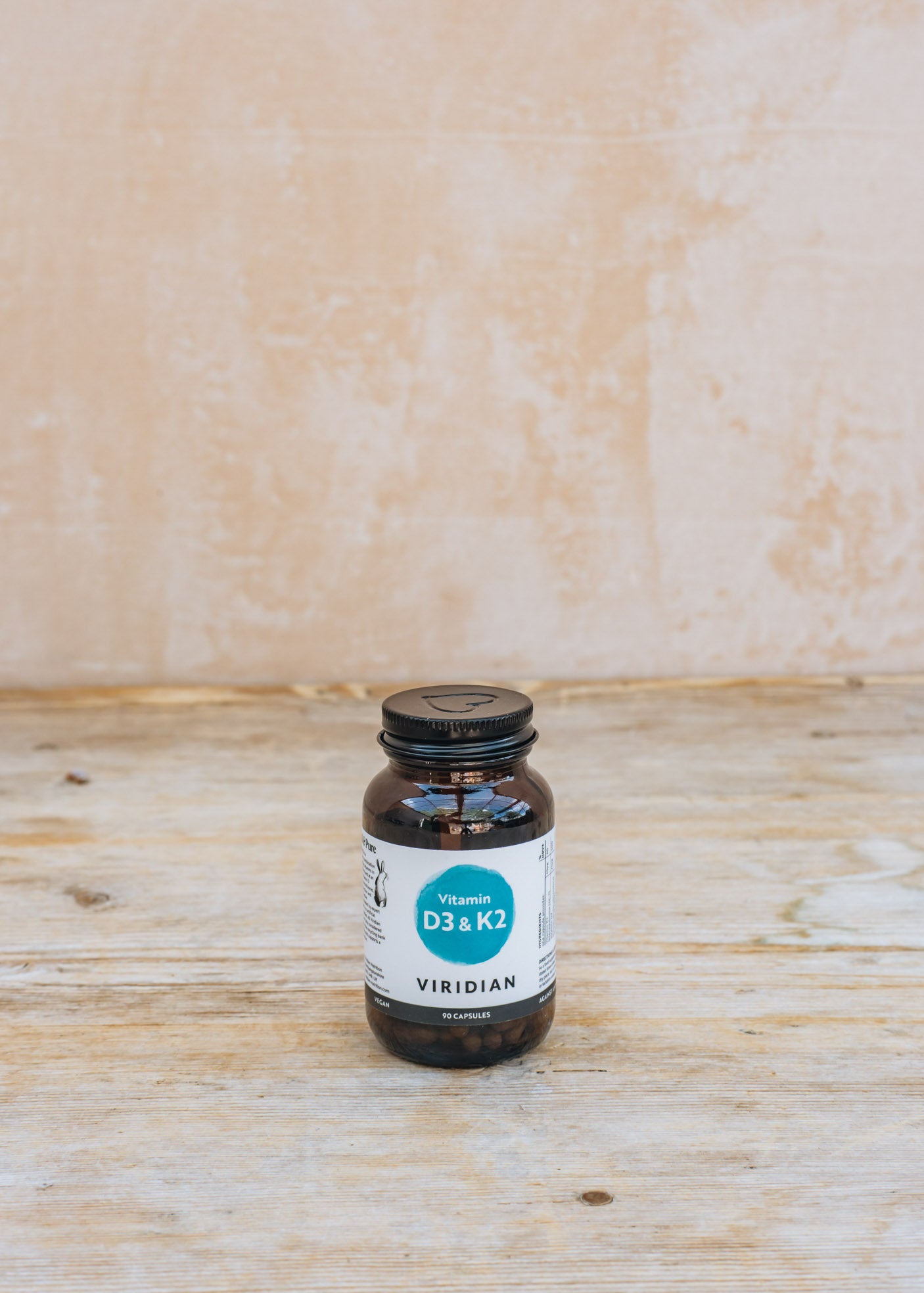 Vitamin D3 and K2, 90 capsules