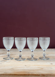 Vista Alegre Clear Red Wine Goblet, set of four
