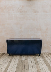 Vlaze Outdoor Adapt Kitchen Island on Castors in Indigo Stipple