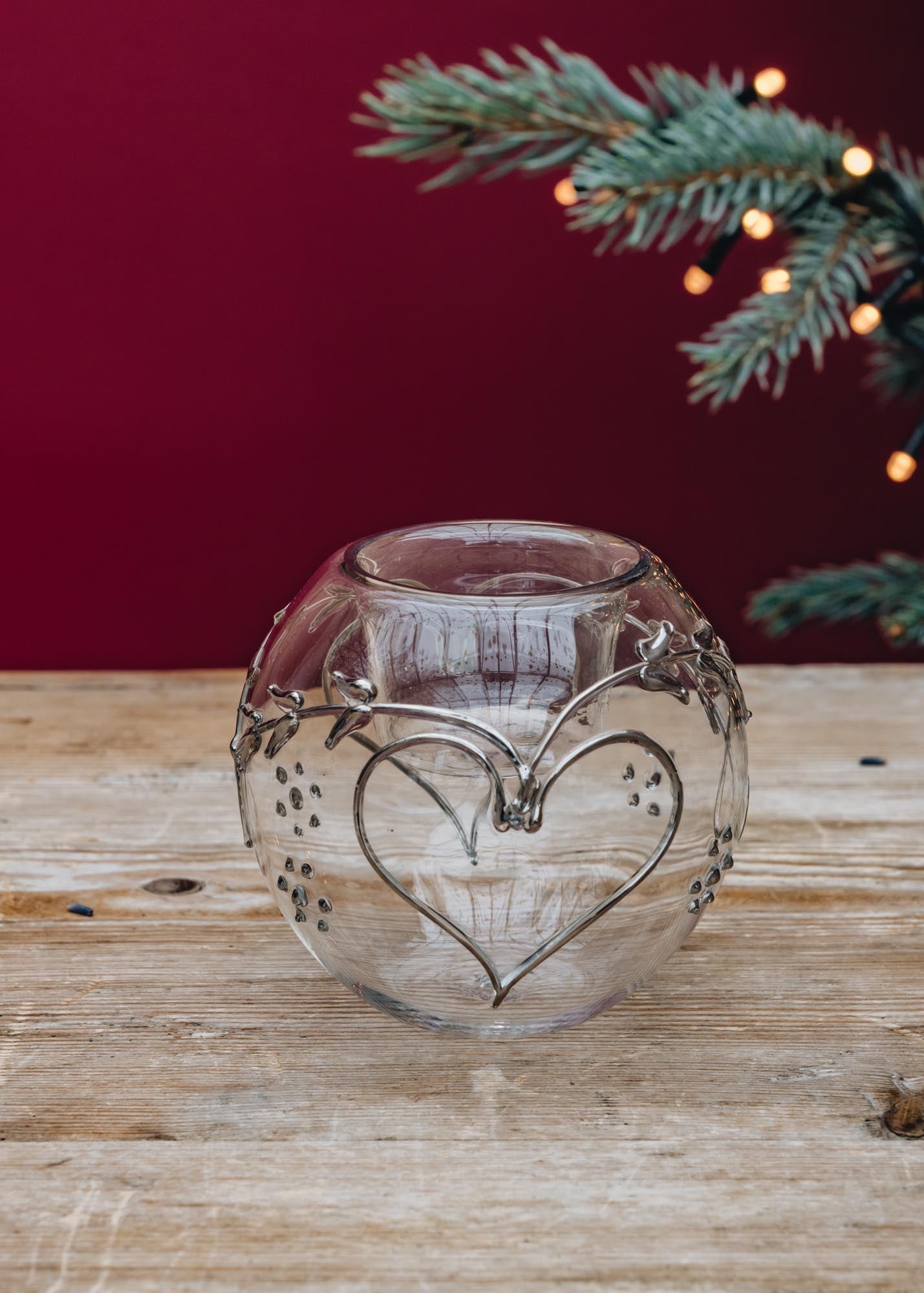 Treasure Tree Treasure Tree Forever Votive Candle Holder in Silver