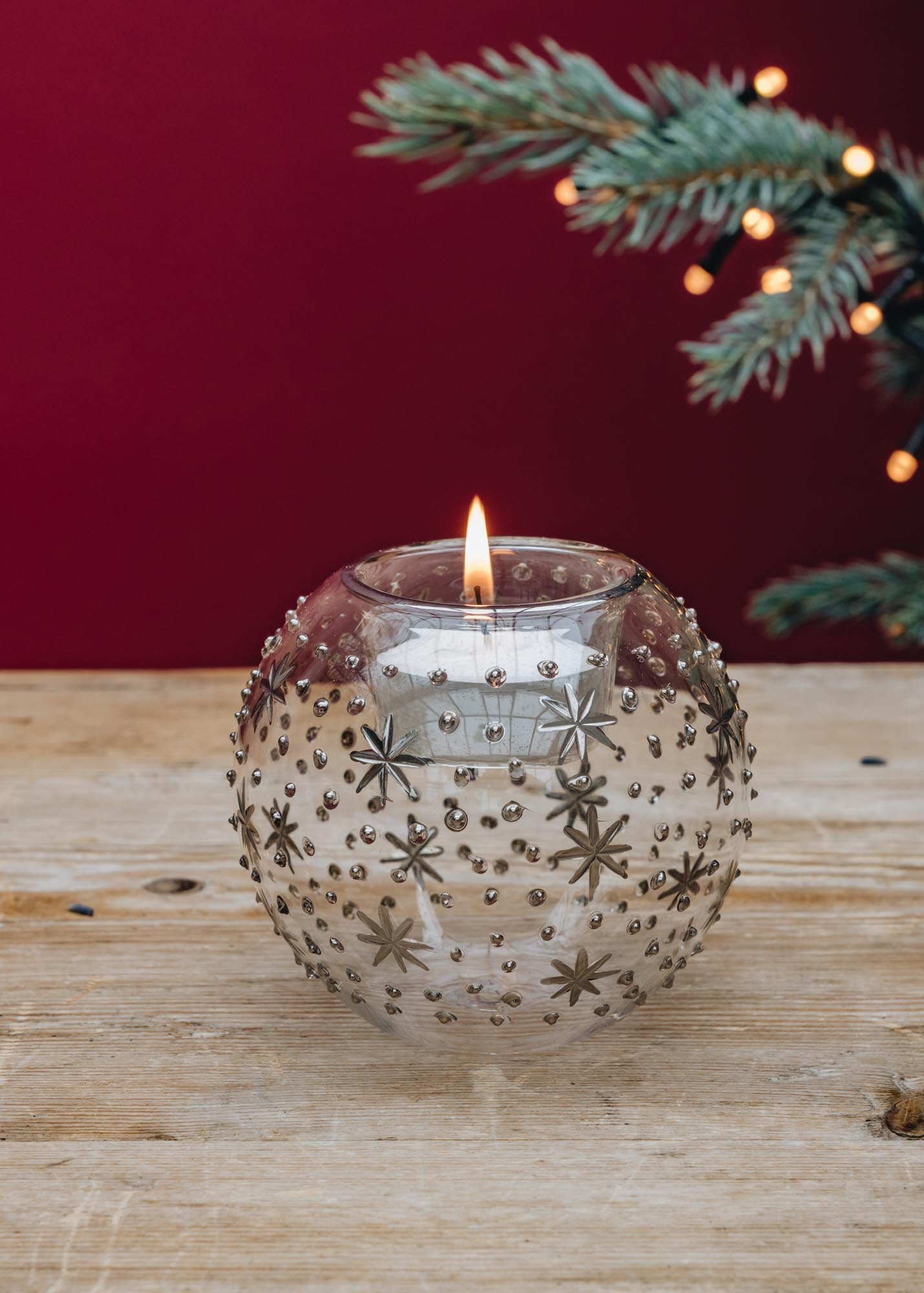 Treasure Tree Treasure Tree Heaven Votive Candle Holder in Silver