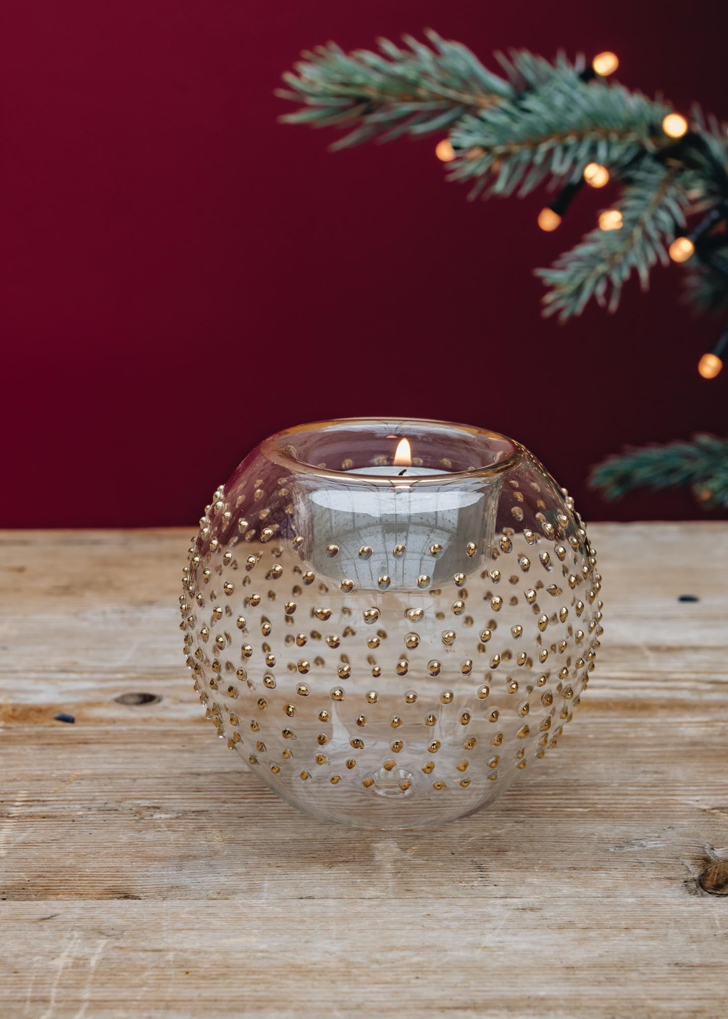 Treasure Tree Treasure Tree Jubilee Votive Candle Holder in Gold