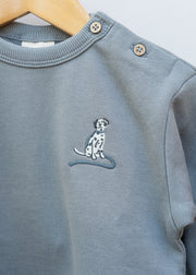Wheat Babies' Abel Sweatshirt in Flint