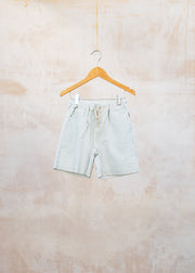Children's Cuba Shorts in Summer Sky Stripe