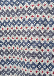 Wheat Babies' and Toddler's Harlow Jacquard Pullover in Grey Blue