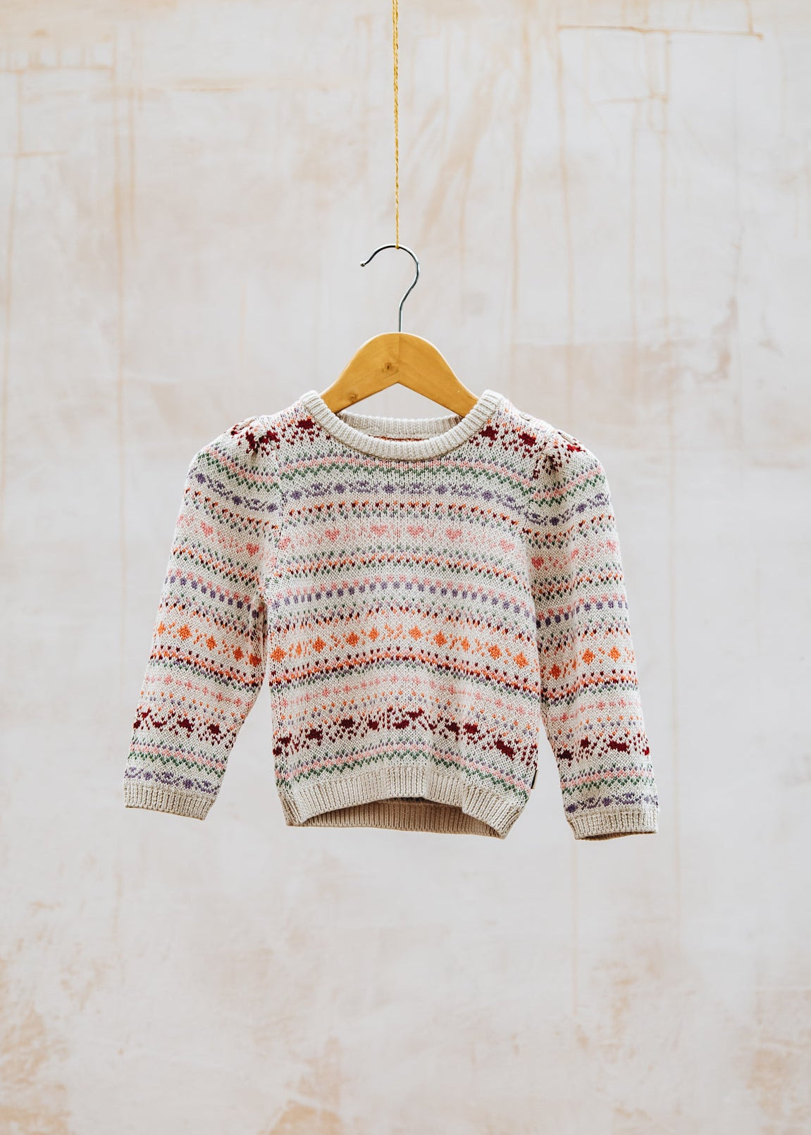 Books Olga Jacquard Pullover in Multi