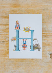 Wishing Well Letter Card H, Hero