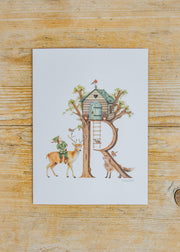 Letter Card R, Robin