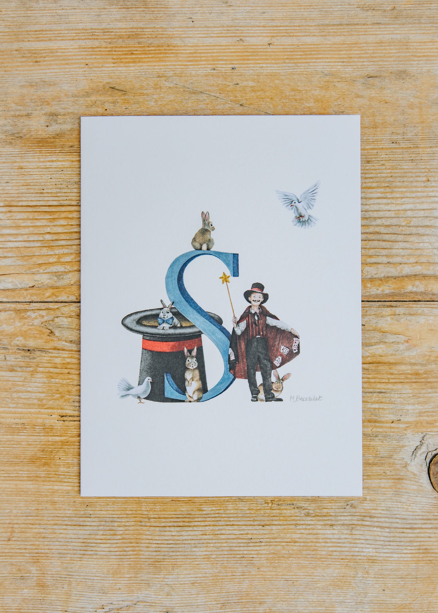 Letter Card S, Show