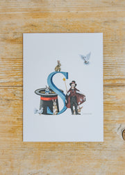 Letter Card S, Show