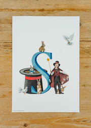 Wishing Well A4 Letter Print S, Show